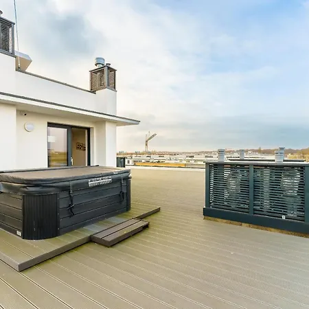 Lighthouse - Sauna & Fitness & Jacuzzi - Baltic Marina דירה *