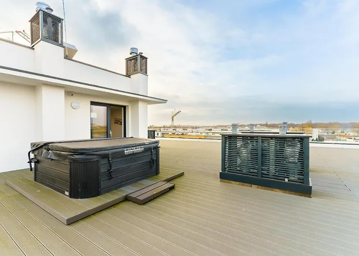 Lighthouse - Sauna & Fitness & Jacuzzi - Baltic Marina Appartement *