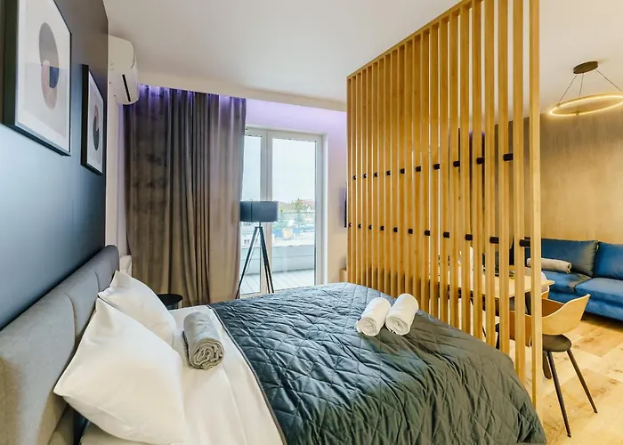 Lighthouse - Sauna & Fitness & Jacuzzi - Baltic Marina Appartement