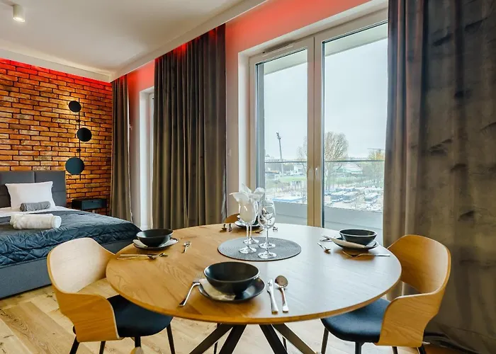 Appartement Lighthouse - Sauna & Fitness & Jacuzzi - Baltic Marina