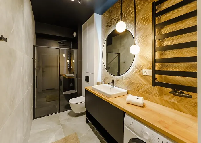 Lighthouse - Sauna & Fitness & Jacuzzi - Baltic Marina Appartement *